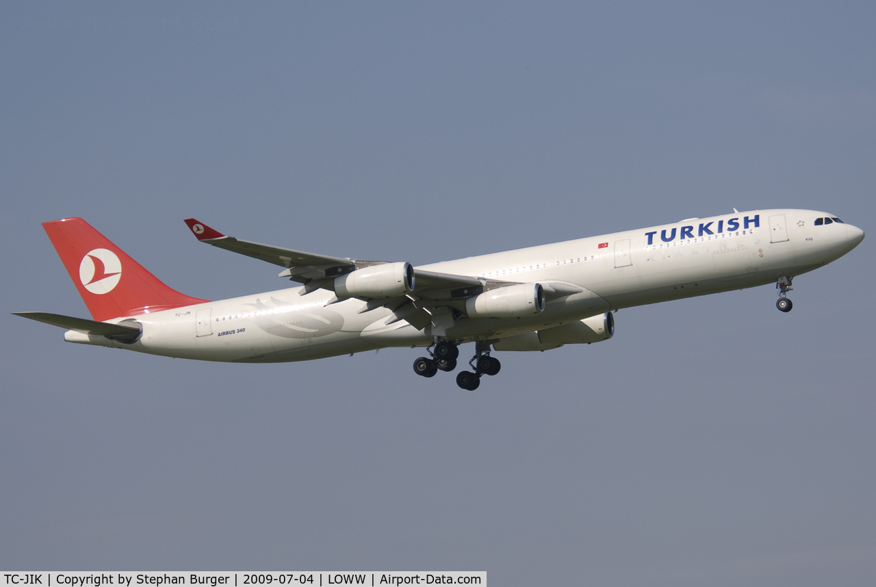 TC-JIK, 1999 Airbus A340-313 C/N 257, [Nikon D200]