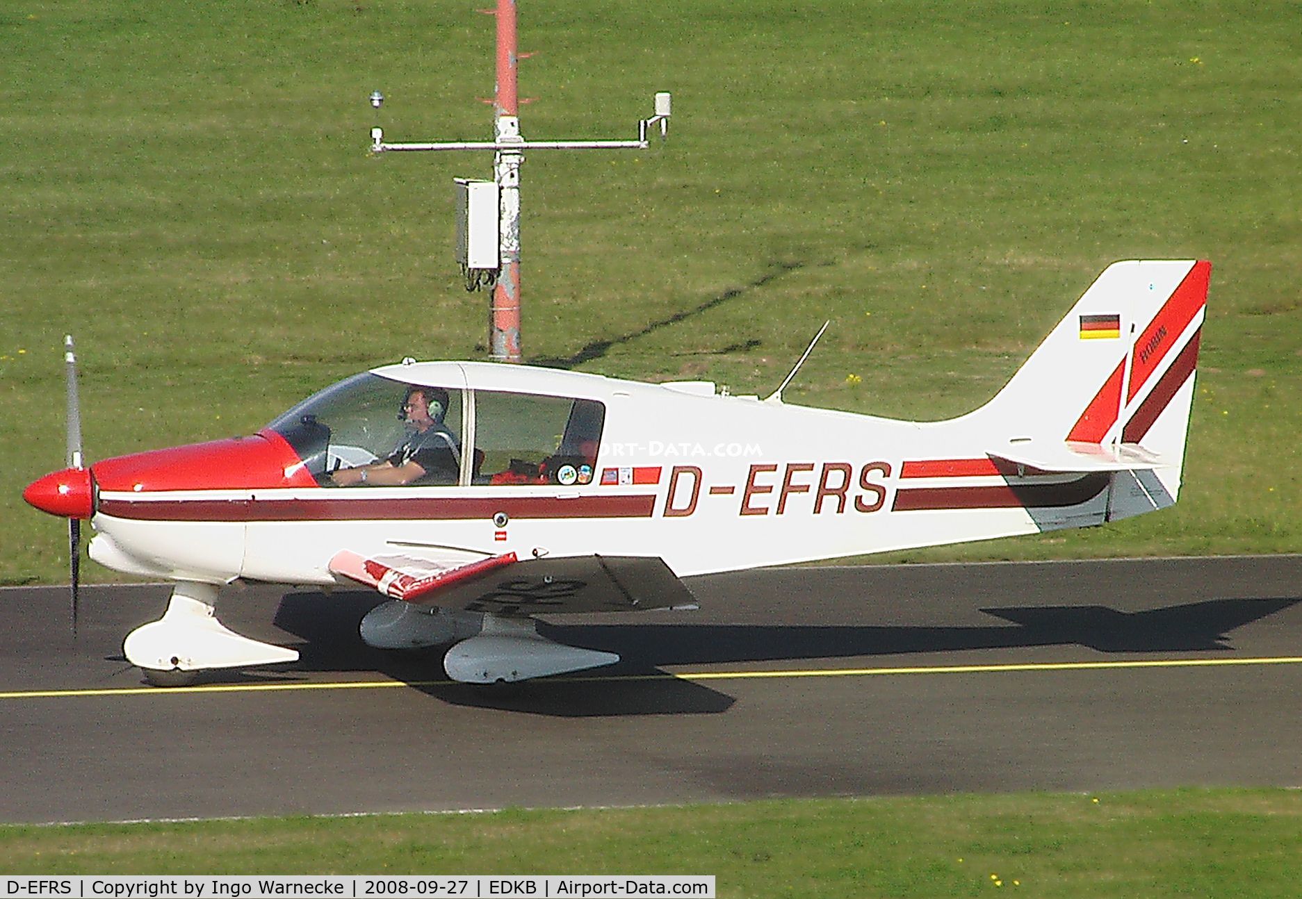 D-EFRS, Robin DR-400-120D Dauphin C/N 1714, Robin DR.400/120D Dauphin at Bonn-Hangelar airfield