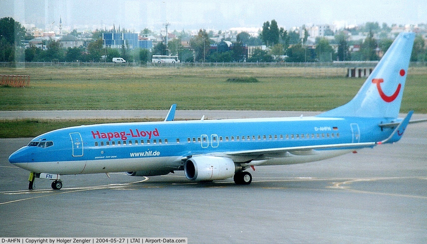 D-AHFN, 2000 Boeing 737-8K5 C/N 28228, Iyi yolculuklar Almanya´ya!