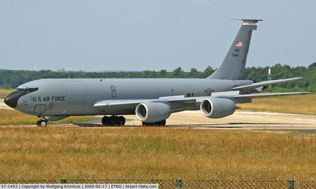 57-1453, 1957 Boeing KC-135R Stratotanker C/N 17524, Alabama Tanker