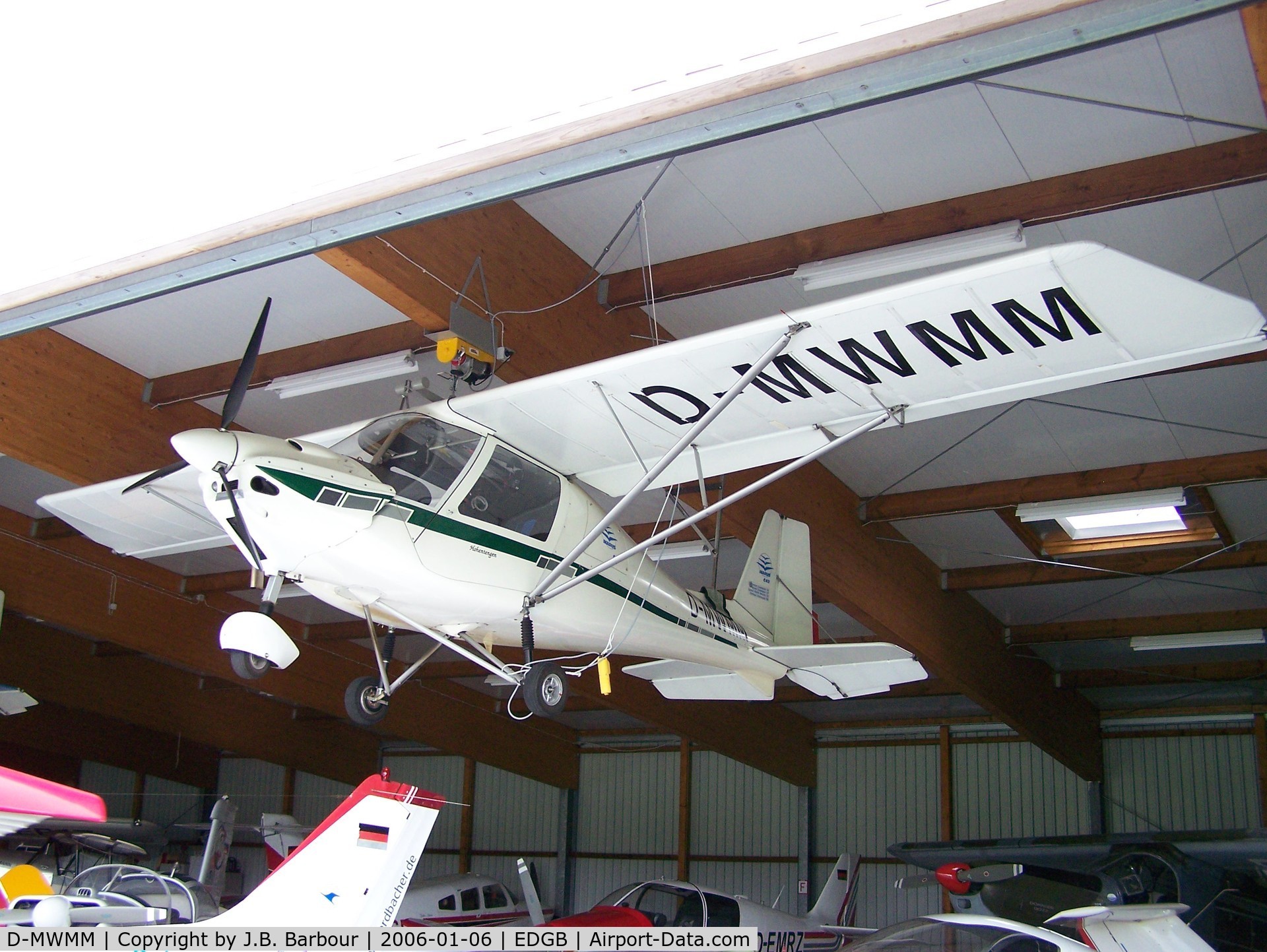 D-MWMM, 2000 Comco Ikarus C42 Cyclone C/N 0004-6230, Breitsched Airfield, Germany.