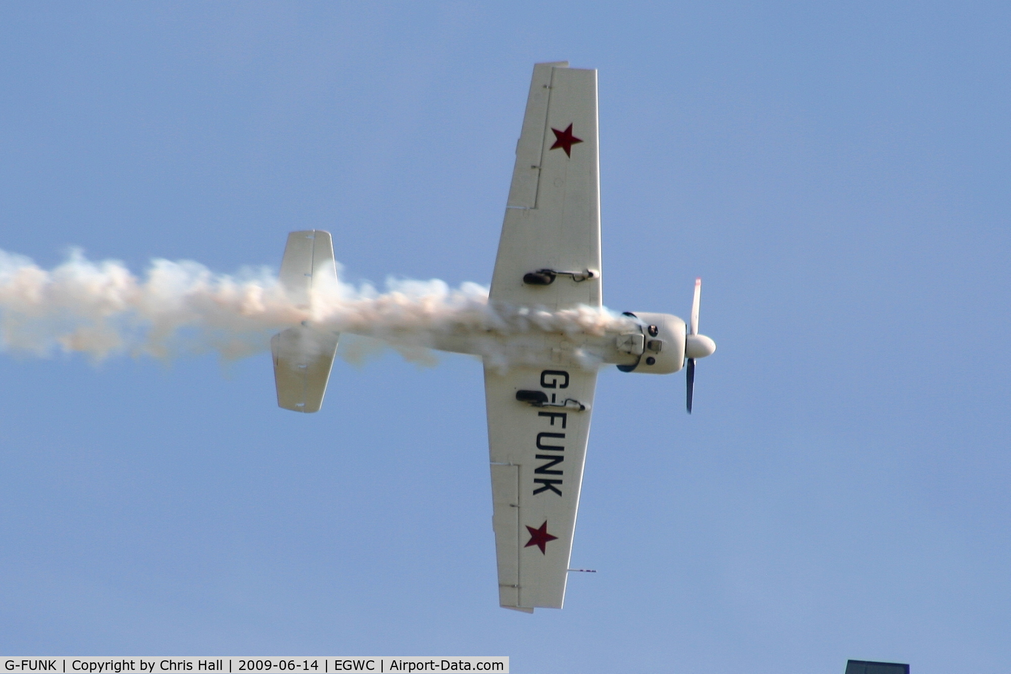 G-FUNK, 1985 Yakovlev Yak-50 C/N 852908, Aerostars display team at Cosford Airshow