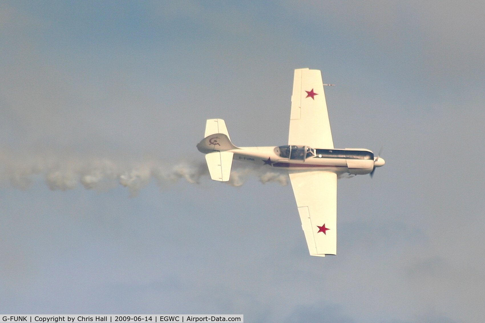 G-FUNK, 1985 Yakovlev Yak-50 C/N 852908, Aerostars display team at Cosford Airshow