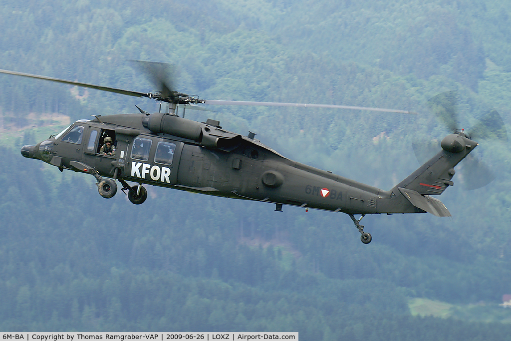 6M-BA, 2002 Sikorsky S-70A-42 Black Hawk C/N 70-2709, Austria - Air Force Sikorsky Black Hawk