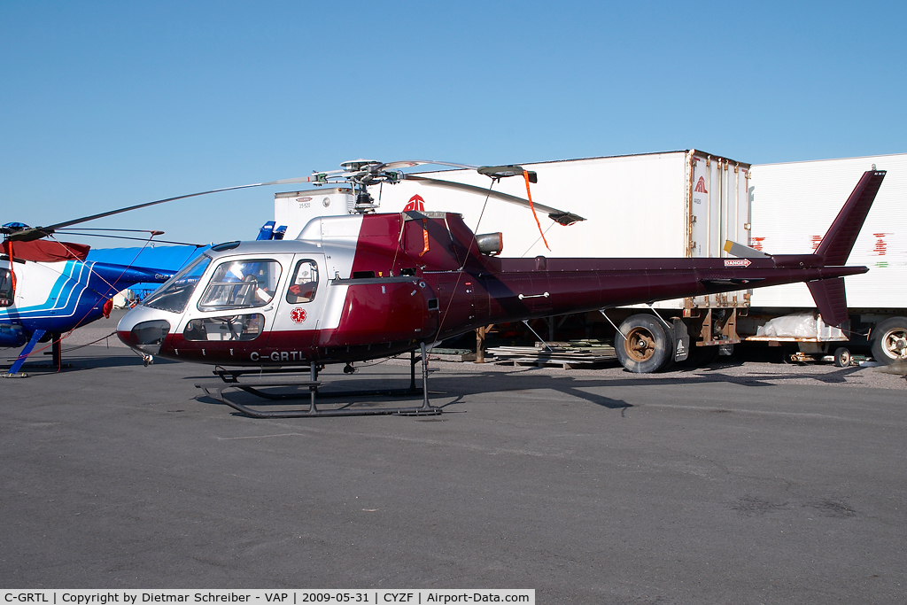 C-GRTL, 1980 Aerospatiale AS-350BA Ecureuil C/N 1377, Great Slave Helicopters AS350