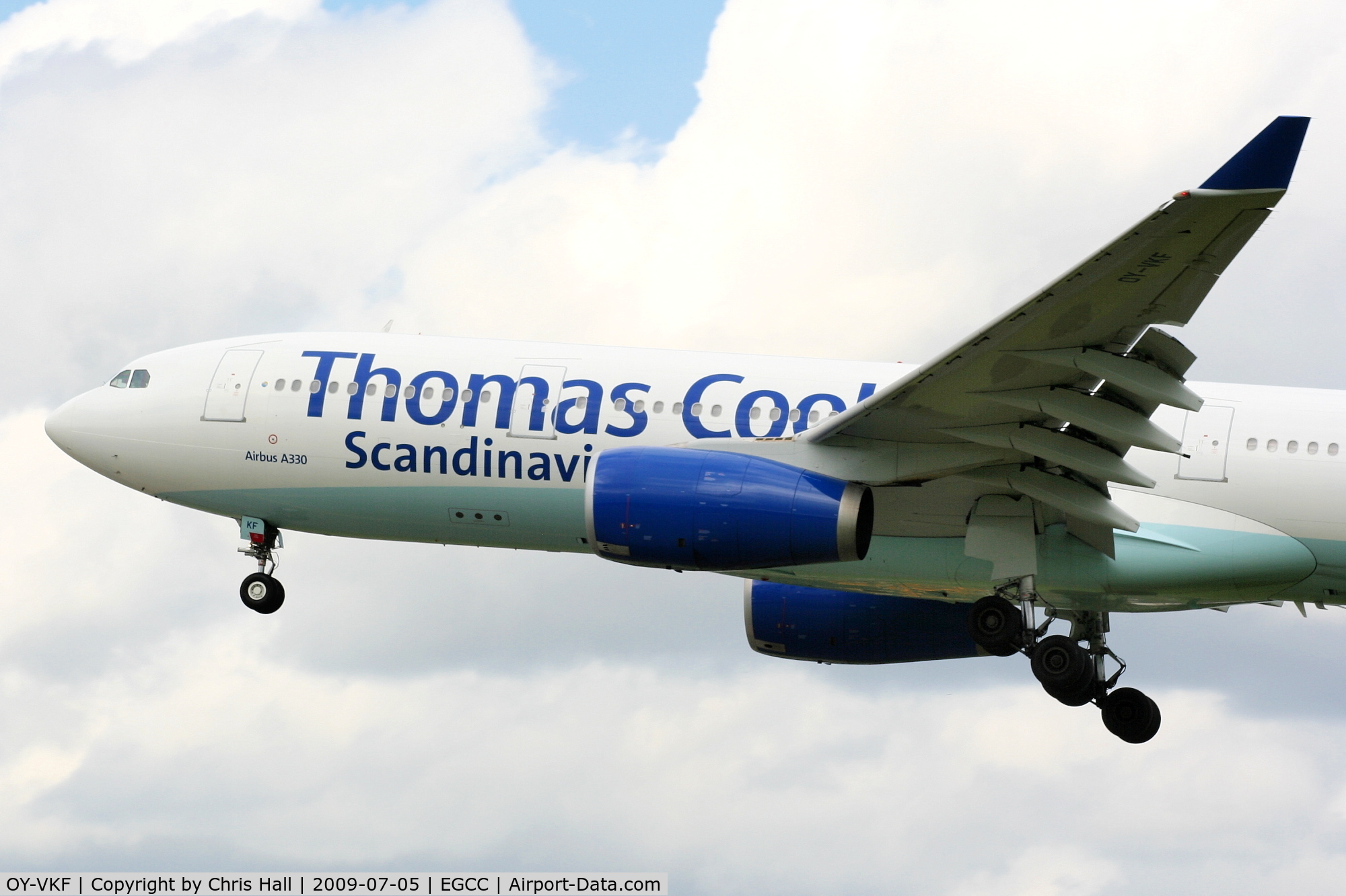 OY-VKF, 1999 Airbus A330-243 C/N 309, Thomas Cook Scandinavia