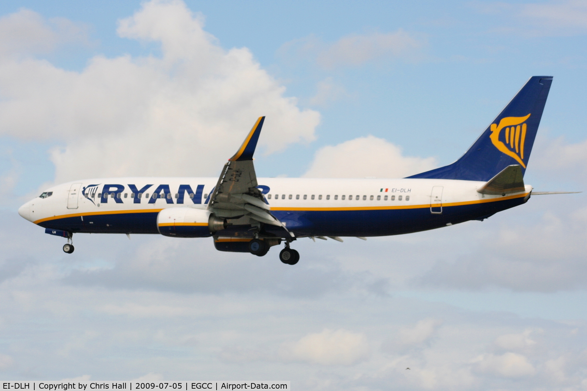 EI-DLH, 2006 Boeing 737-8AS C/N 33590, Ryanair