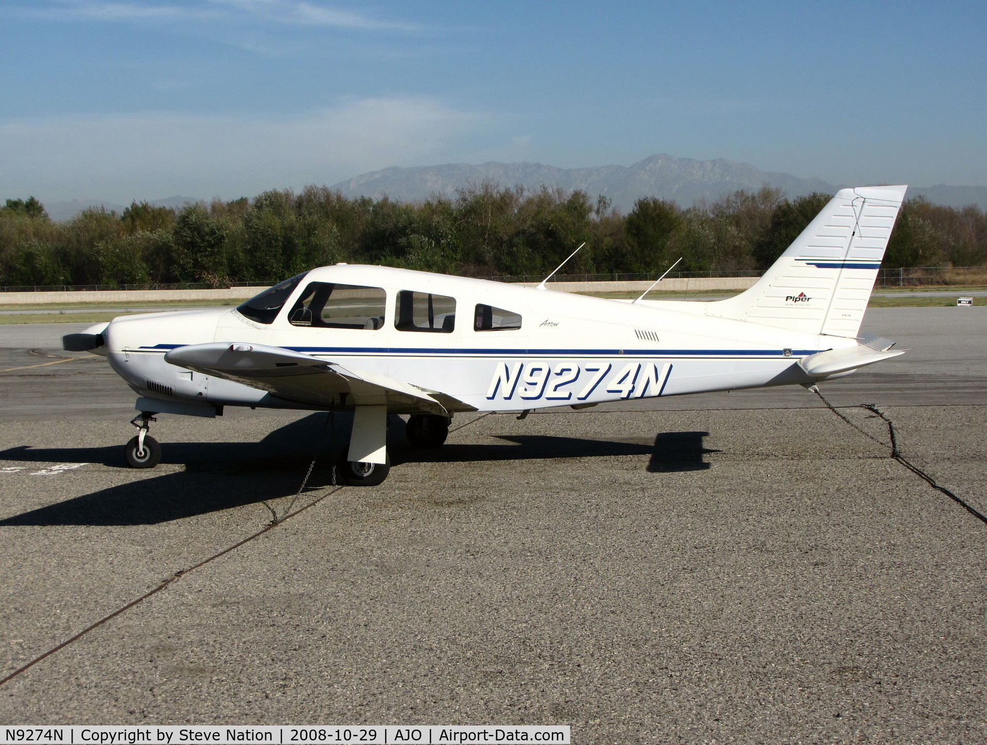 N9274N, 1996 Piper PA-28R-201 Cherokee Arrow III C/N 2844008, Adolescent 1996 Piper PA-28R-201 Arrow @ 