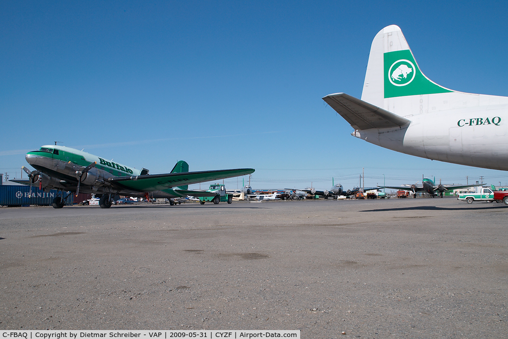 C-FBAQ, 1959 Lockheed L-188A(F) Electra C/N 1039, Buffalo Airways Lockheed Electra