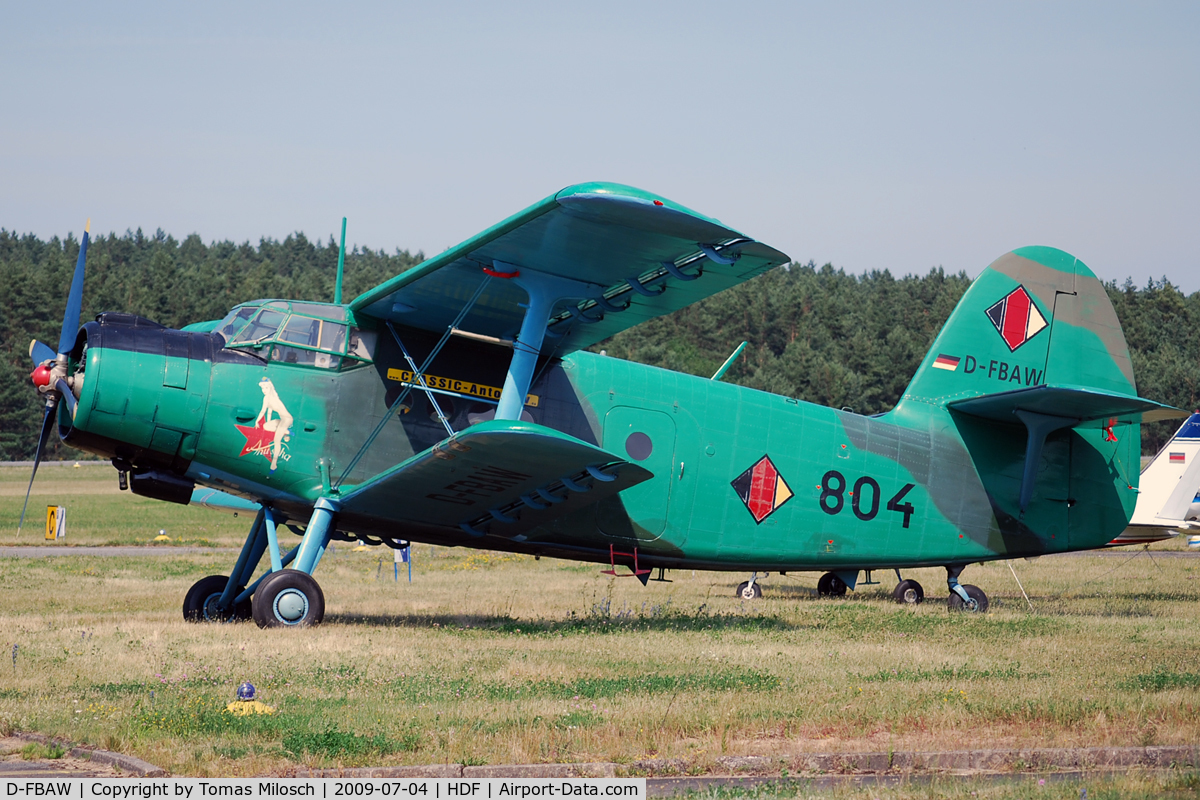 D-FBAW, Antonov An-2T C/N 1G160-01, Heringsdorf (HDF)