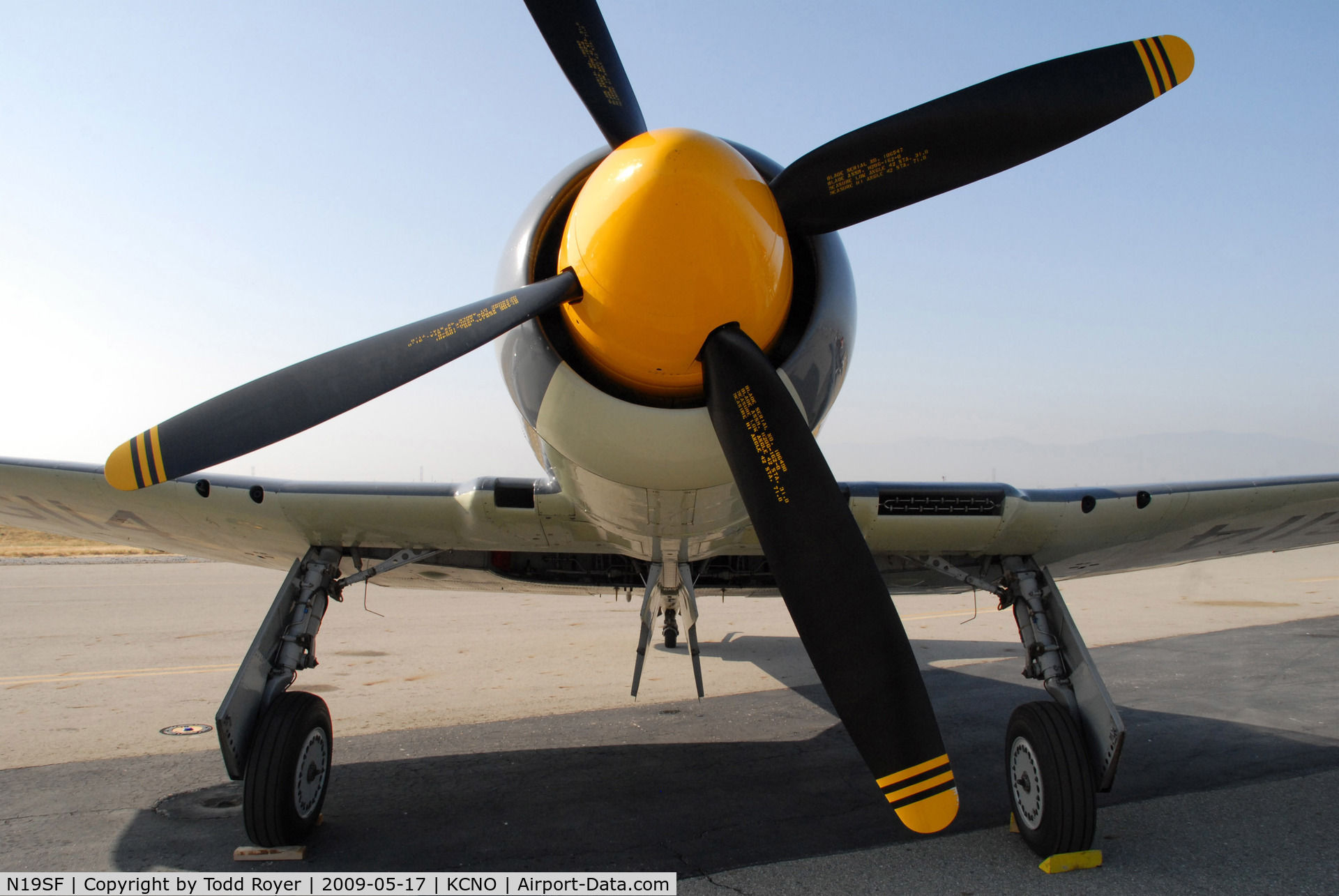 N19SF, 1947 Hawker Sea Fury FB.11 C/N 41H/656803, Chino Airshow 2009