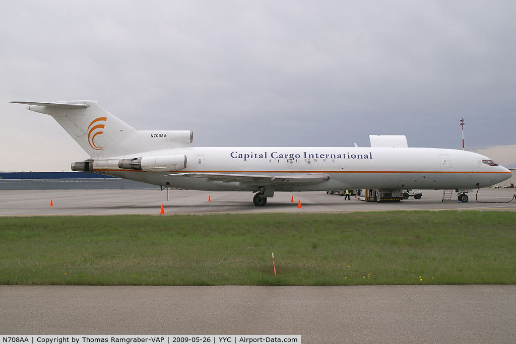 N708AA, 1981 Boeing 727-223 C/N 22465, Capital Cargo International Airlines Boeing 727-200