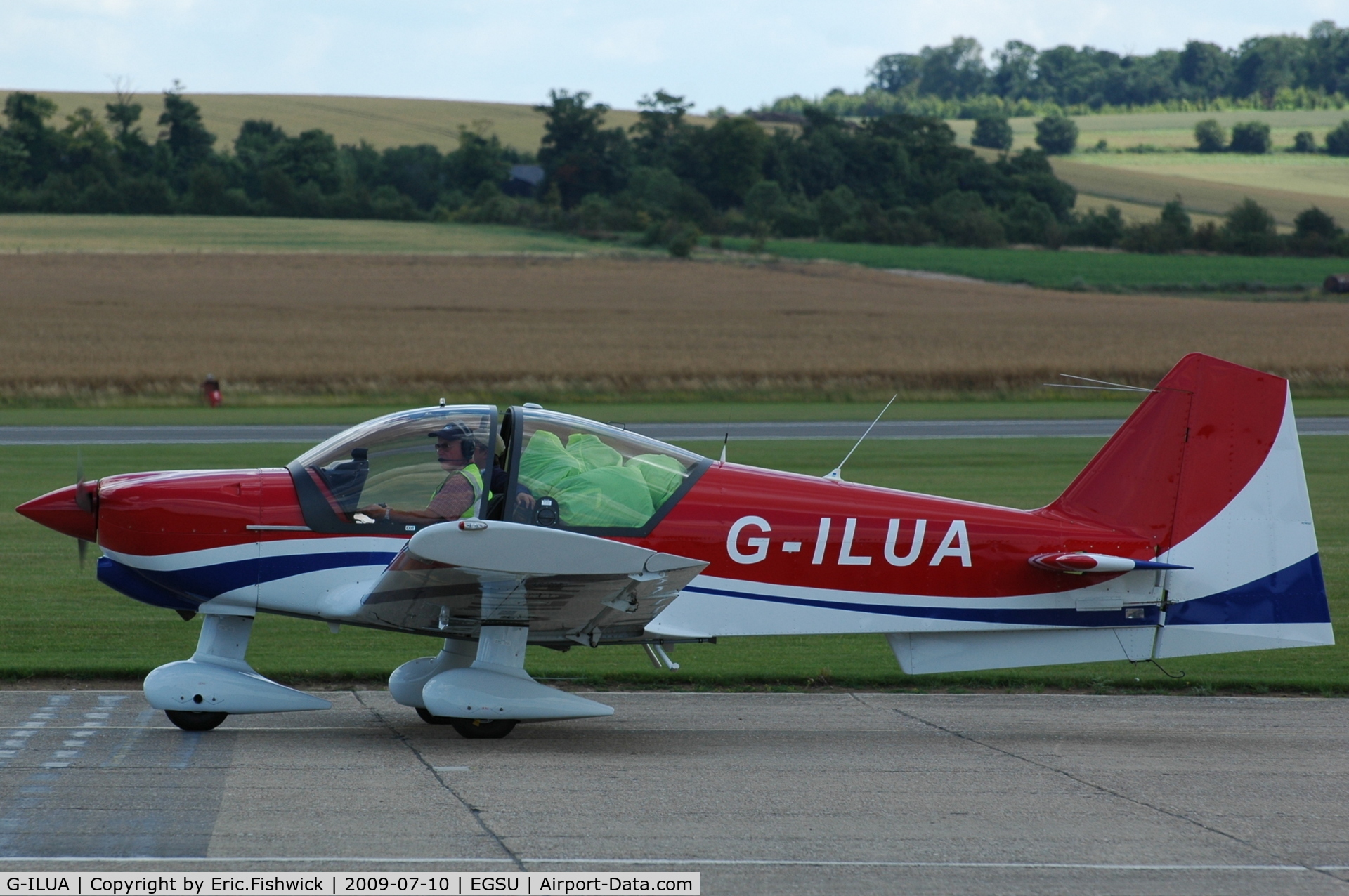 G-ILUA, 2006 Robin R-2160I Alpha Sport C/N 160AI-07007, G-ILUA at Duxford Airport