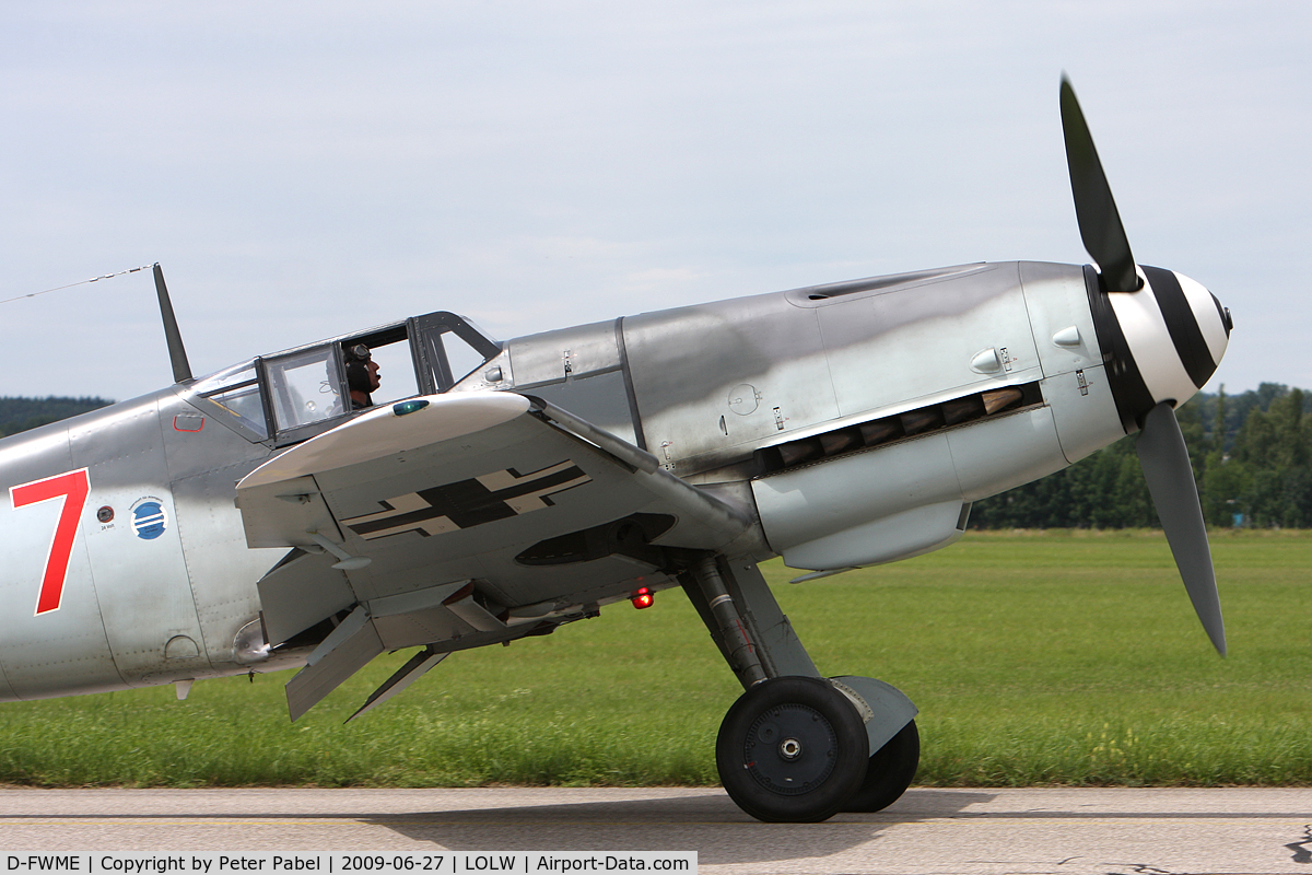 D-FWME, Messerschmitt Bf-109G-4 C/N 0139, Welser Flugtage