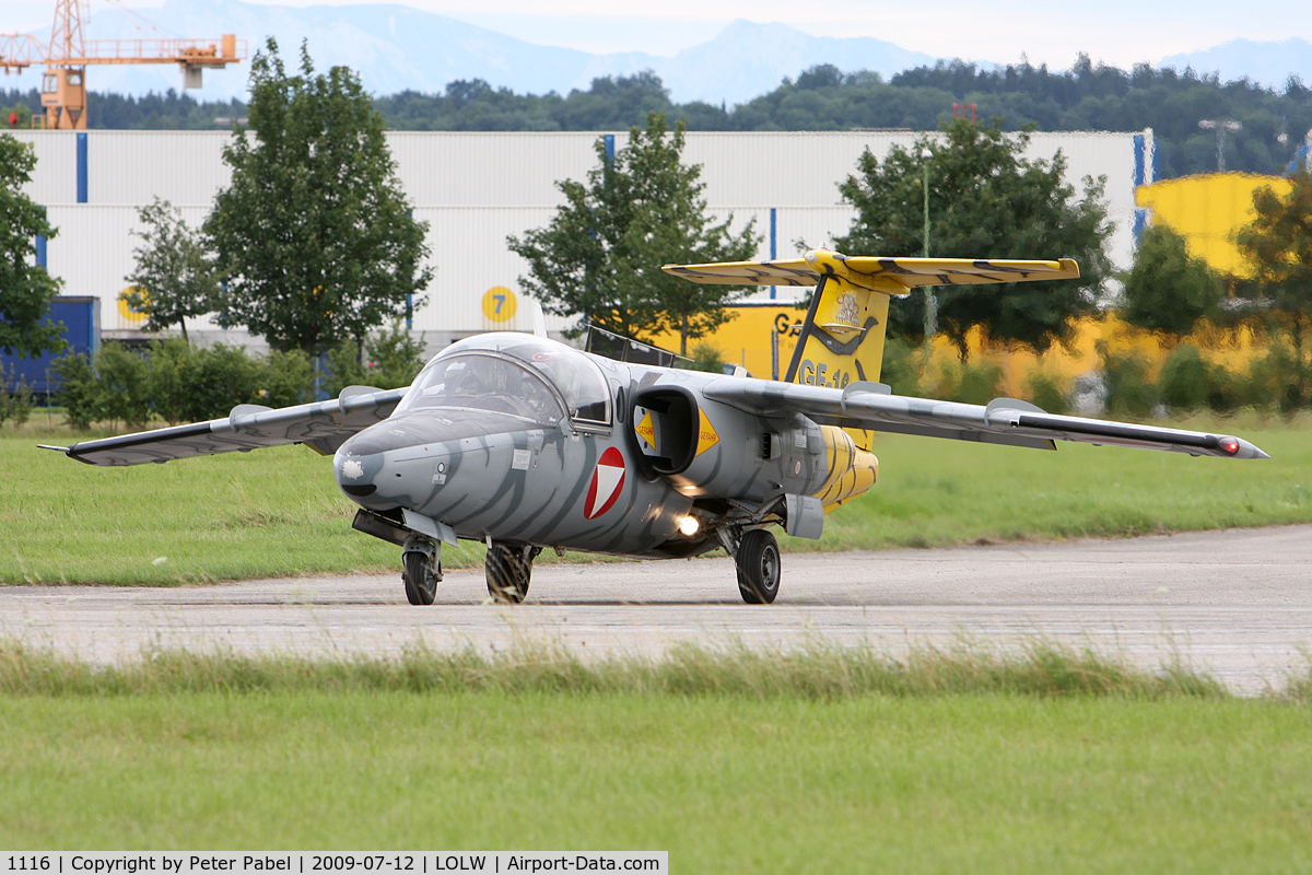 1116, Saab 105OE C/N 105416, Welser Flugtage
