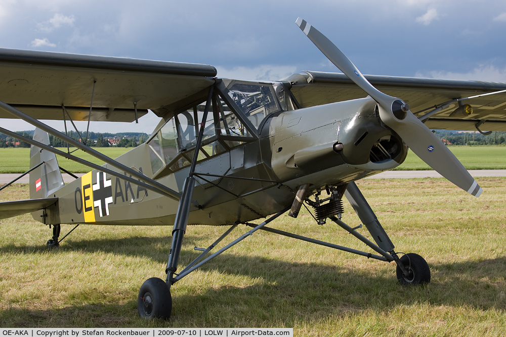 OE-AKA, 1942 Fieseler S-14B Storch (Fi-156C-3) C/N 3814, -