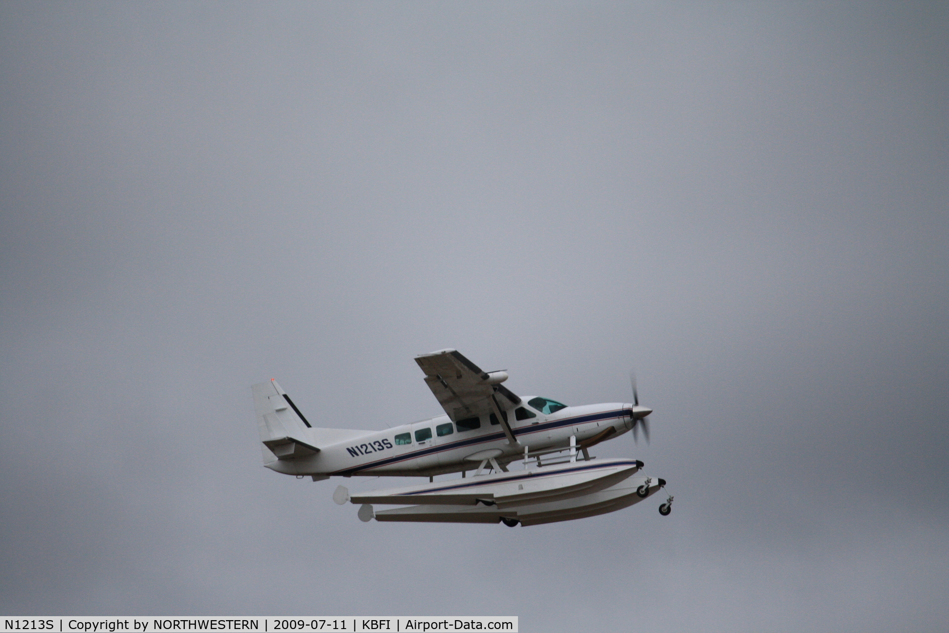 N1213S, 1995 Cessna 208 Caravan I C/N 20800243, SEATTLE-SAN JUAN ISLAND
