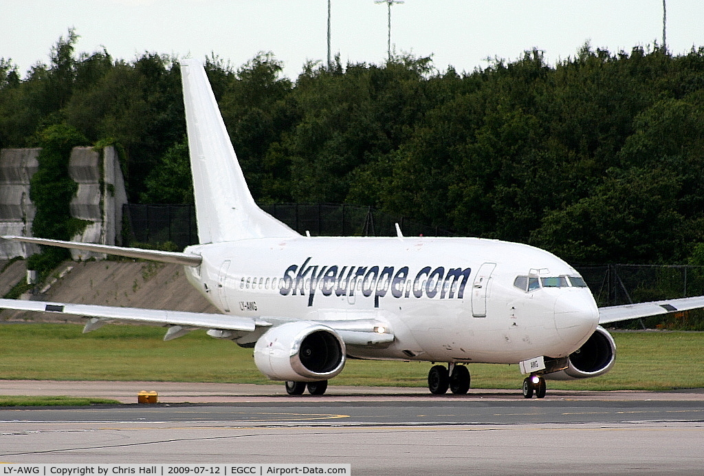 LY-AWG, 1993 Boeing 737-522 C/N 26700, SkyEurope Airlines, Boeing 737-522, Ex C-FDCH