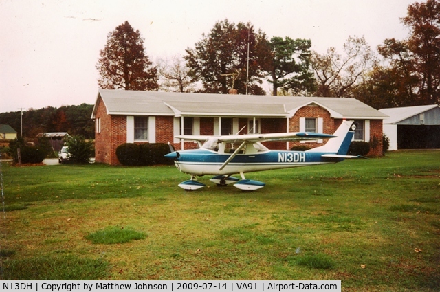 N13DH, 1966 Cessna 150F C/N 15064030, N13DH at VA91 (Johnson Fld) Onancock, VA