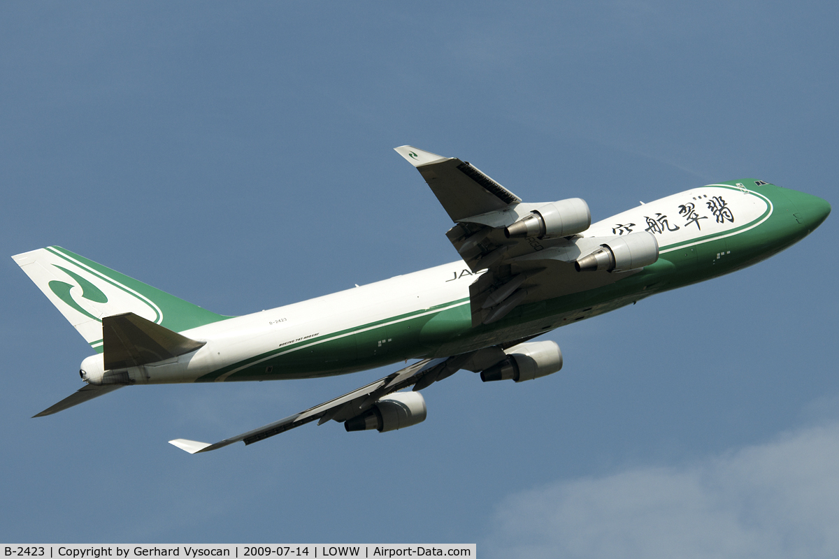 B-2423, 2008 Boeing 747-4EVF/ER/SCD C/N 35174, Jade Cargo
