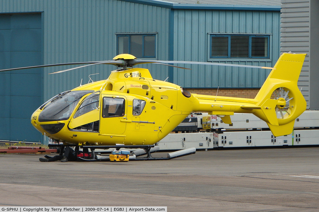 G-SPHU, 2002 Eurocopter EC-135T-2 C/N 0245, Eurocopter EC135T2 at Gloucestershire (Staverton) Airport