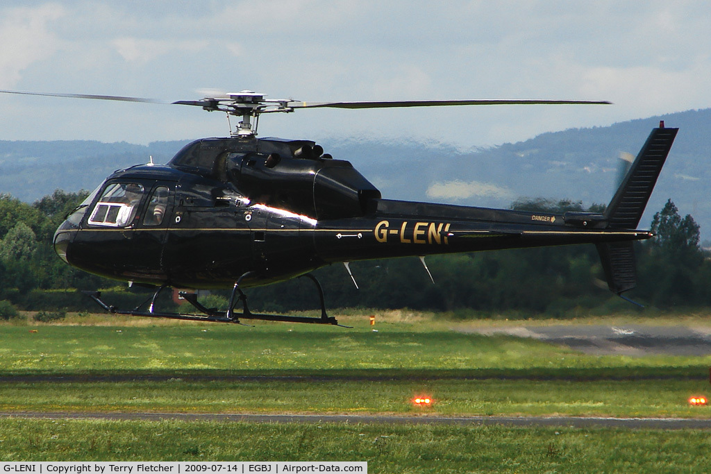 G-LENI, 1984 Aerospatiale AS-355F-1 Twin Squirrel C/N 5311, Aerospatiale AS355F1 at Gloucestershire (Staverton) Airport