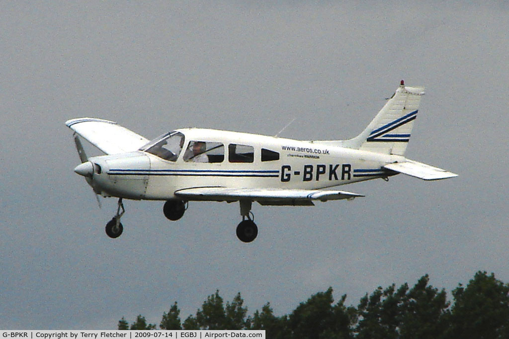 G-BPKR, 1975 Piper PA-28-151 Cherokee Warrior C/N 28-7515446, Piper Pa-28-151 at Gloucestershire (Staverton) Airport