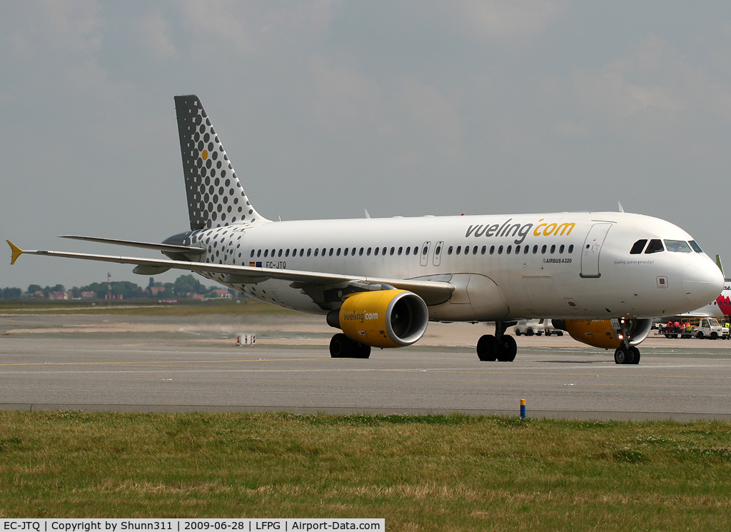 EC-JTQ, 2006 Airbus A320-214 C/N 2794, Taxiing for departure...