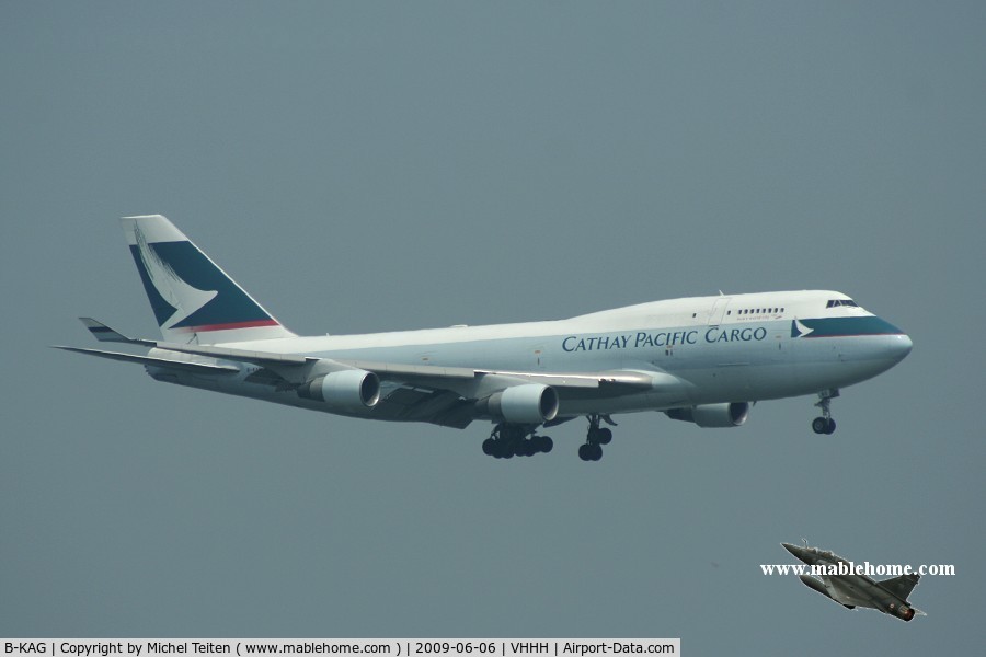 B-KAG, 2002 Boeing 747-412/BCF C/N 27067, Cathay Pacific