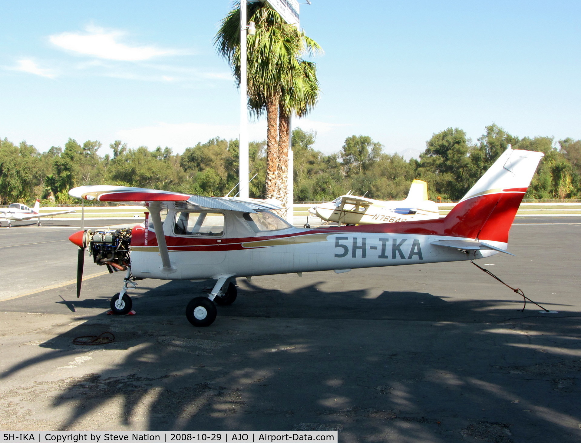 5H-IKA, 1978 Cessna 152 C/N 15281794, Cessna 150/152 minus cowling @ photographer-friendly Corona Municipal Airport, CA