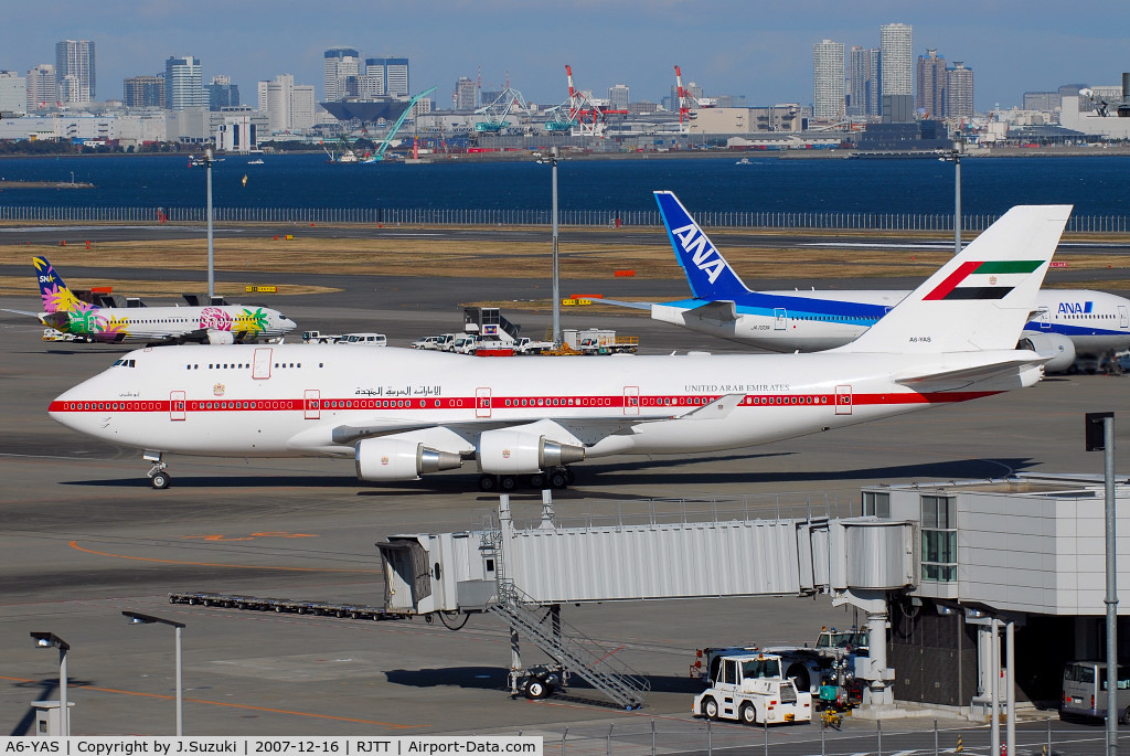 A6-YAS, 1998 Boeing 747-4F6 C/N 28961, Abu Dahbi Amiri Flight