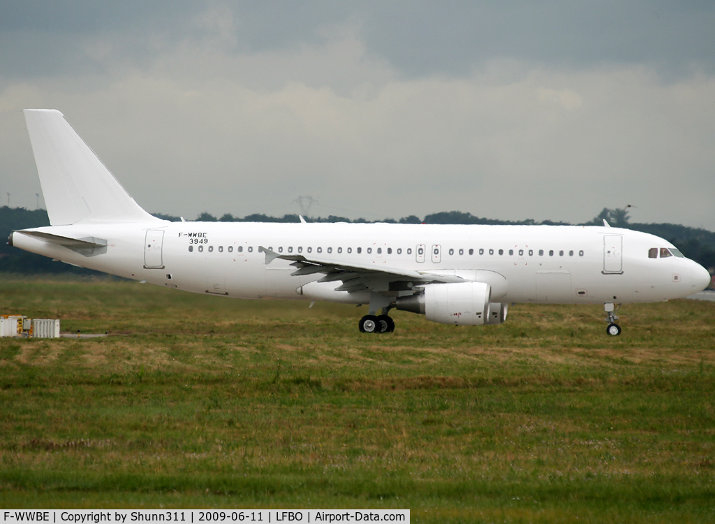 F-WWBE, 2009 Airbus A320-214 C/N 3949, C/n 3949 - For Bahrain Air