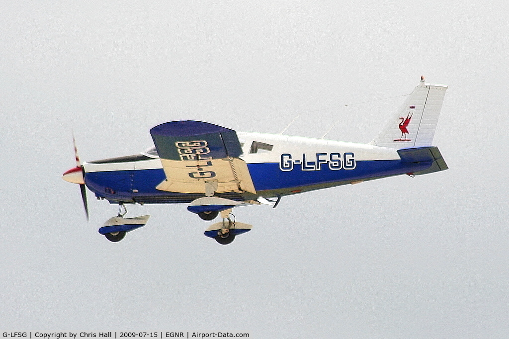 G-LFSG, 1970 Piper PA-28-180 Cherokee C/N 28-5799, Liverpool Flying School