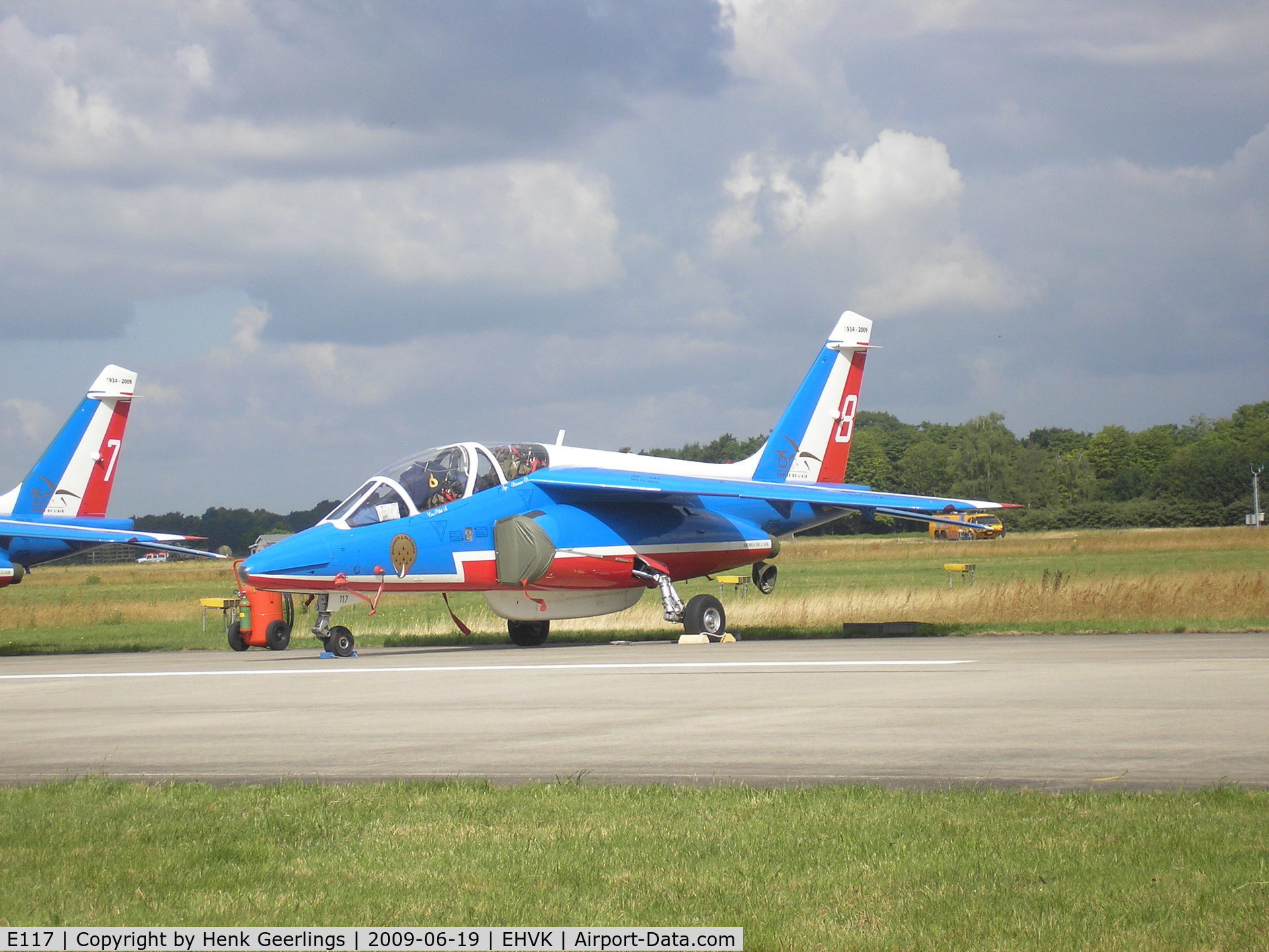 E117, , Dutch AF Openday , Volkel AFB , Patrouille de France , F-TERI  nr 8