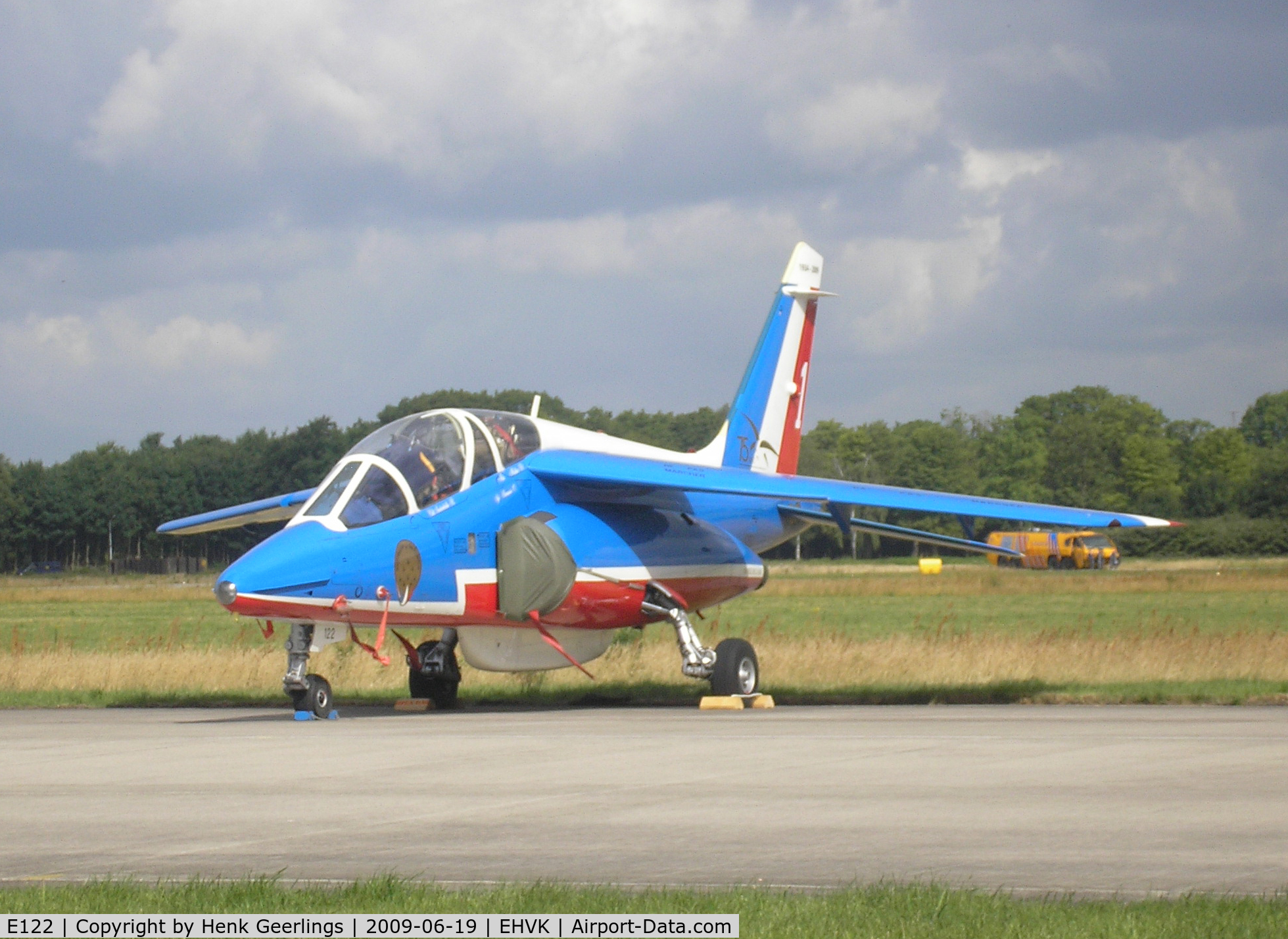 E122, Dassault-Dornier Alpha Jet E C/N E122, Dutch AF Openday , Volkel AFB , Patrouille de France , F-TERD  nr 1