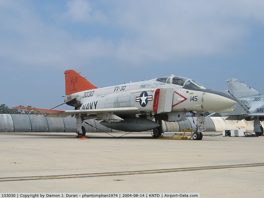 153030, McDonnell F-4N Phantom II C/N 1557, Taken a few weeks before last flight to North Island, NAS to be de-commissioned and given to Midway Museum