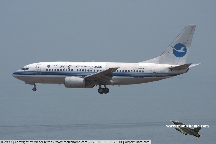 B-2999, 1998 Boeing 737-75C C/N 29084, Xiamen Airlines