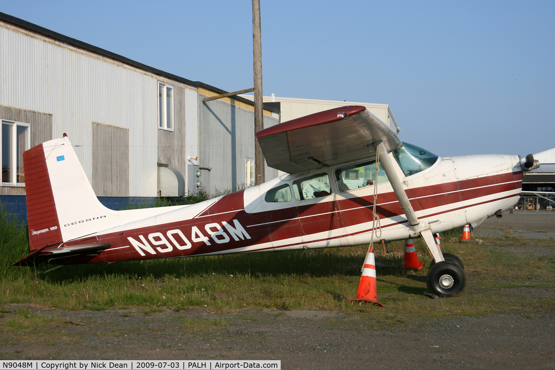 N9048M, 1970 Cessna 180H Skywagon C/N 18052148, PALH