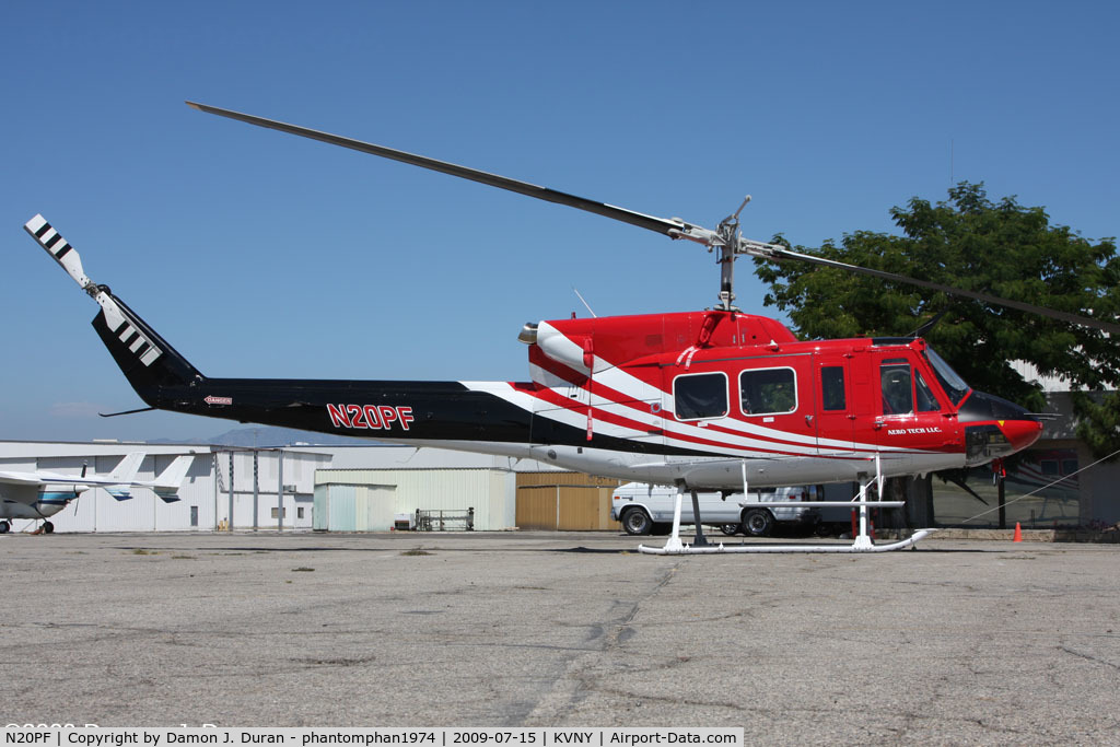 N20PF, Bell 212 C/N 35023, Van Nuys