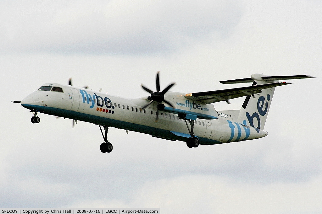 G-ECOY, 2000 De Havilland Canada DHC-8-402Q Dash 8 C/N 4022, flybe