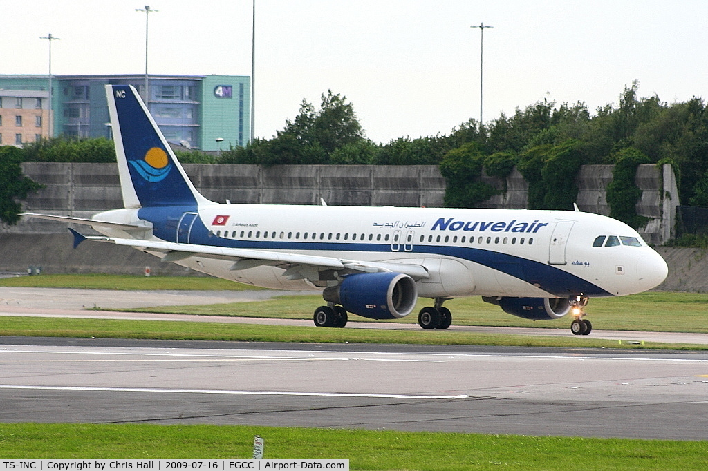 TS-INC, 2002 Airbus A320-214 C/N 1744, Nouvelair operating for Libyan Airlines