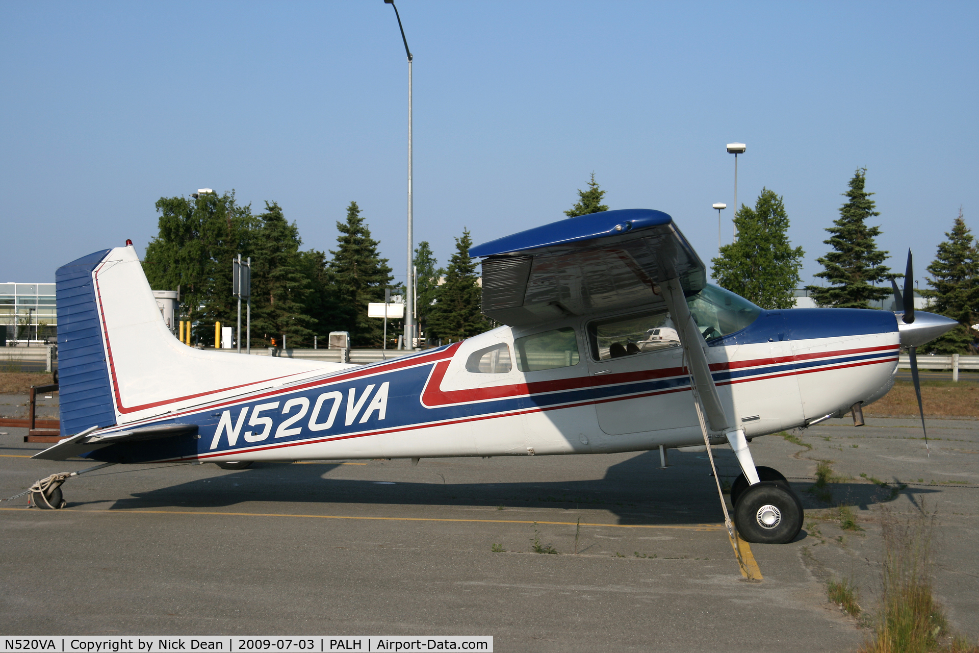 N520VA, 1977 Cessna A185F Skywagon 185 C/N 18503352, PALH