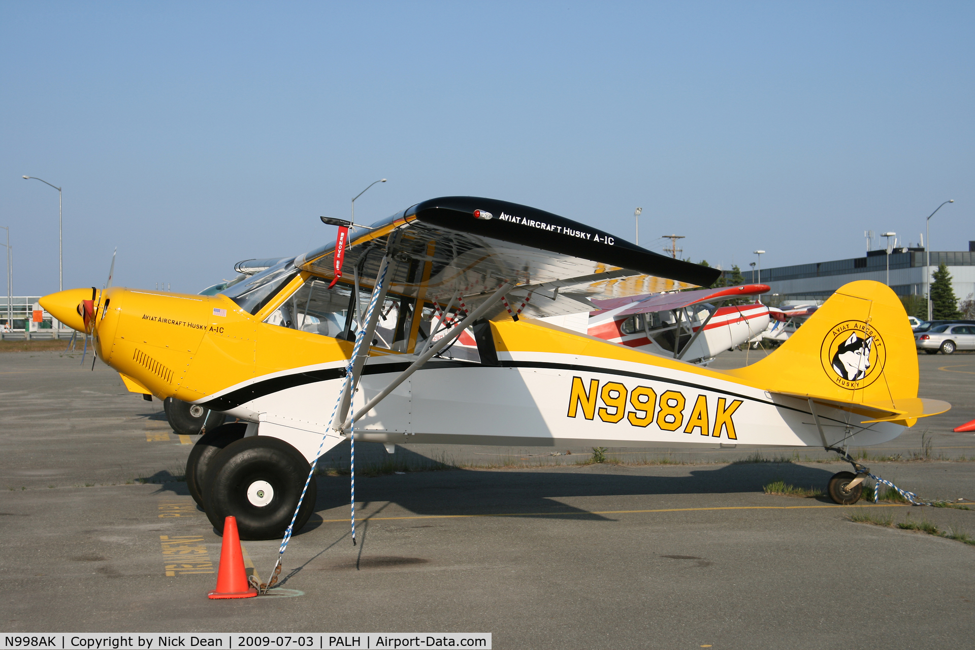 N998AK, Aviat A-1C Husky C/N 3057, PALH