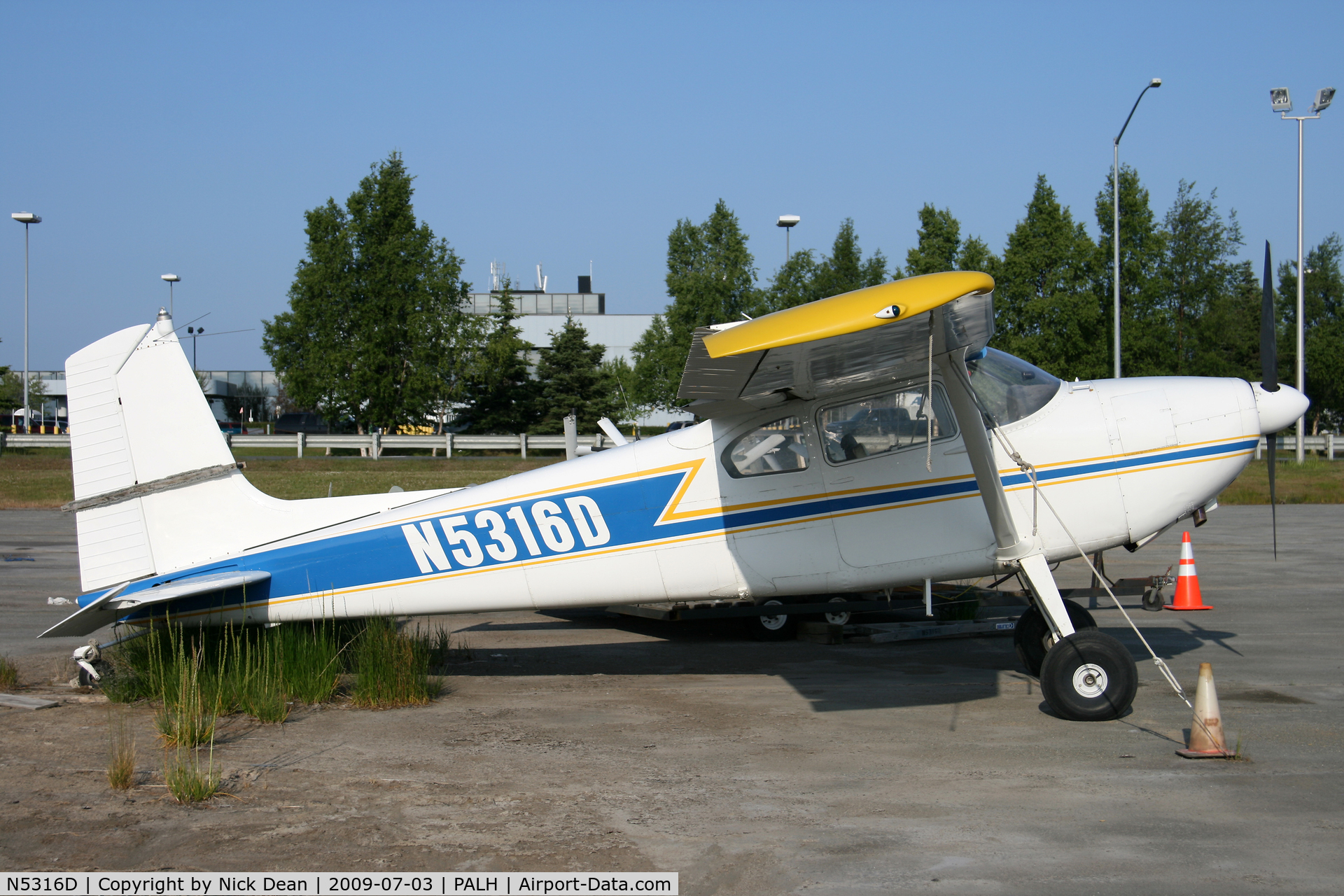 N5316D, 1958 Cessna 180A C/N 50214, PALH