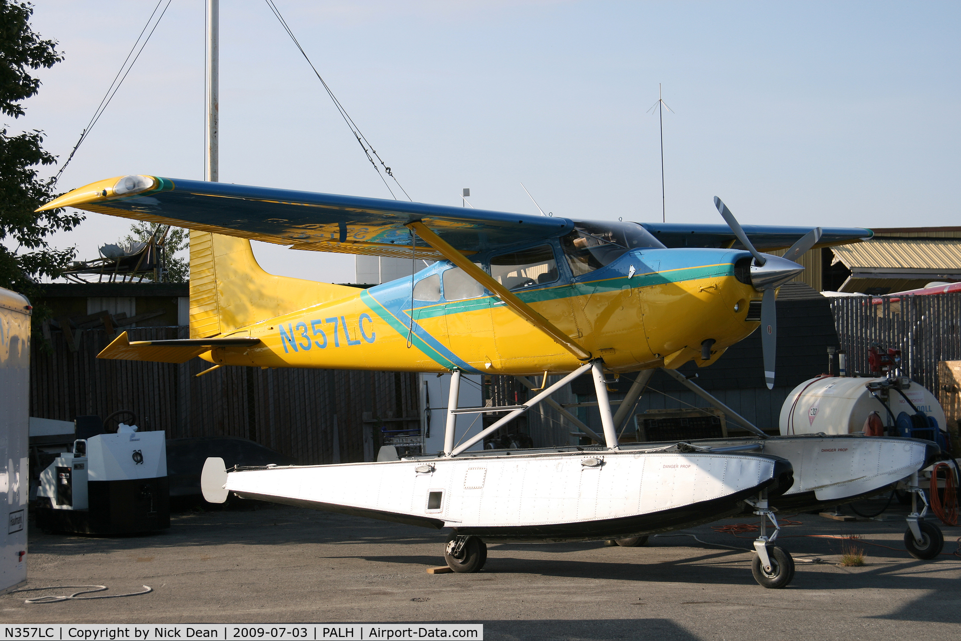 N357LC, 1981 Cessna A185F Skywagon 185 C/N 18504295, PALH