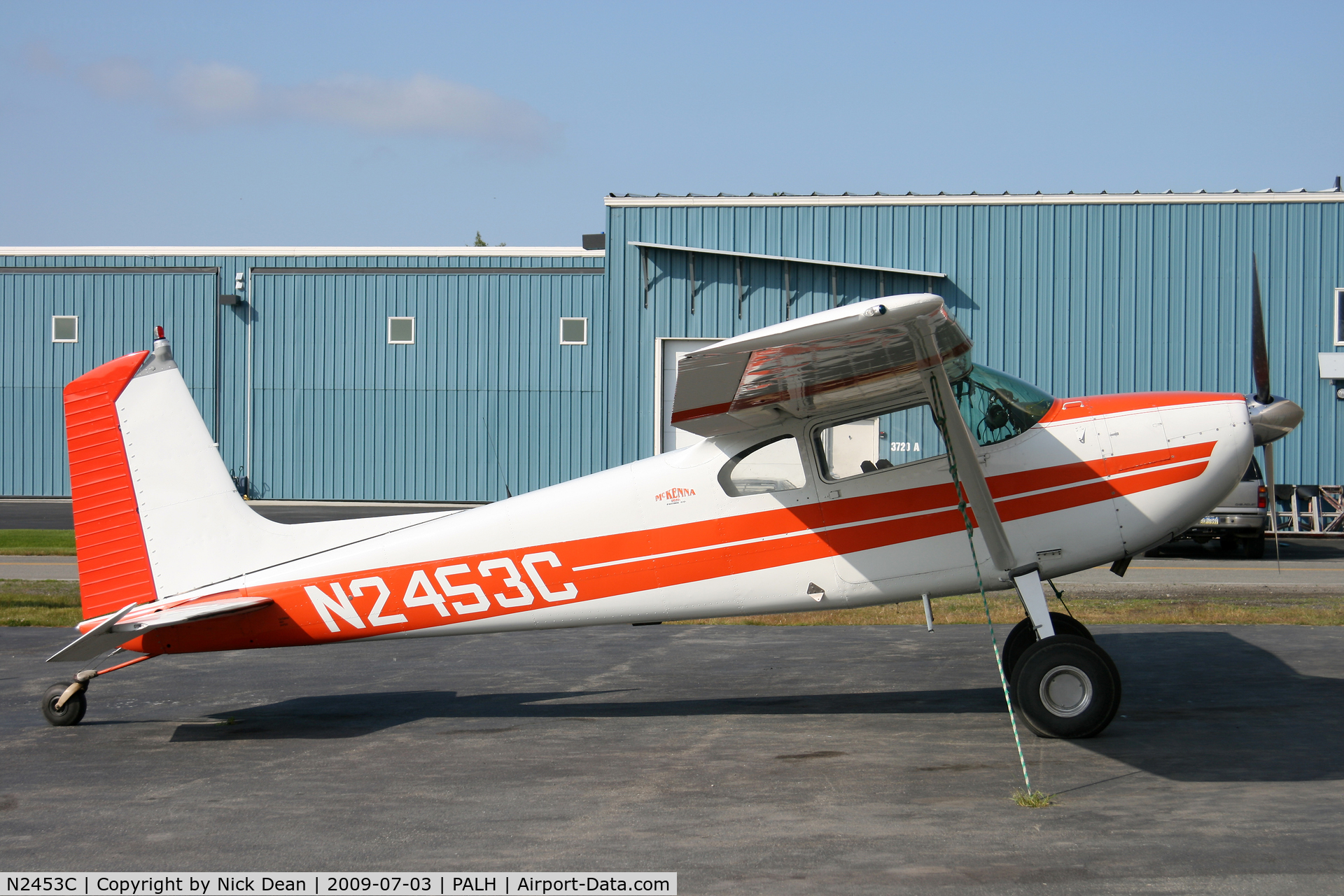 N2453C, 1954 Cessna 180 C/N 30753, PALH