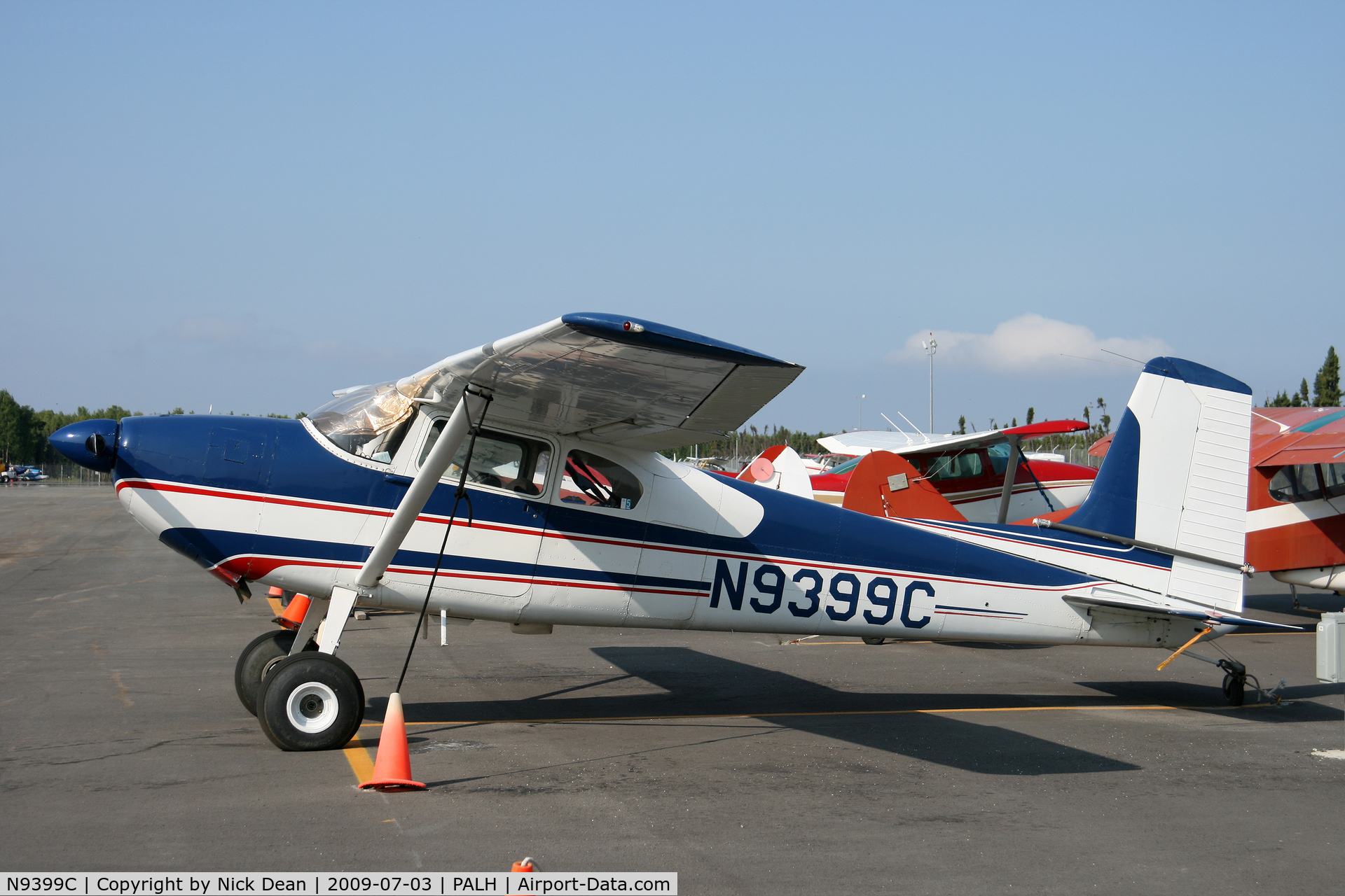N9399C, 1955 Cessna 180 C/N 31797, PALH