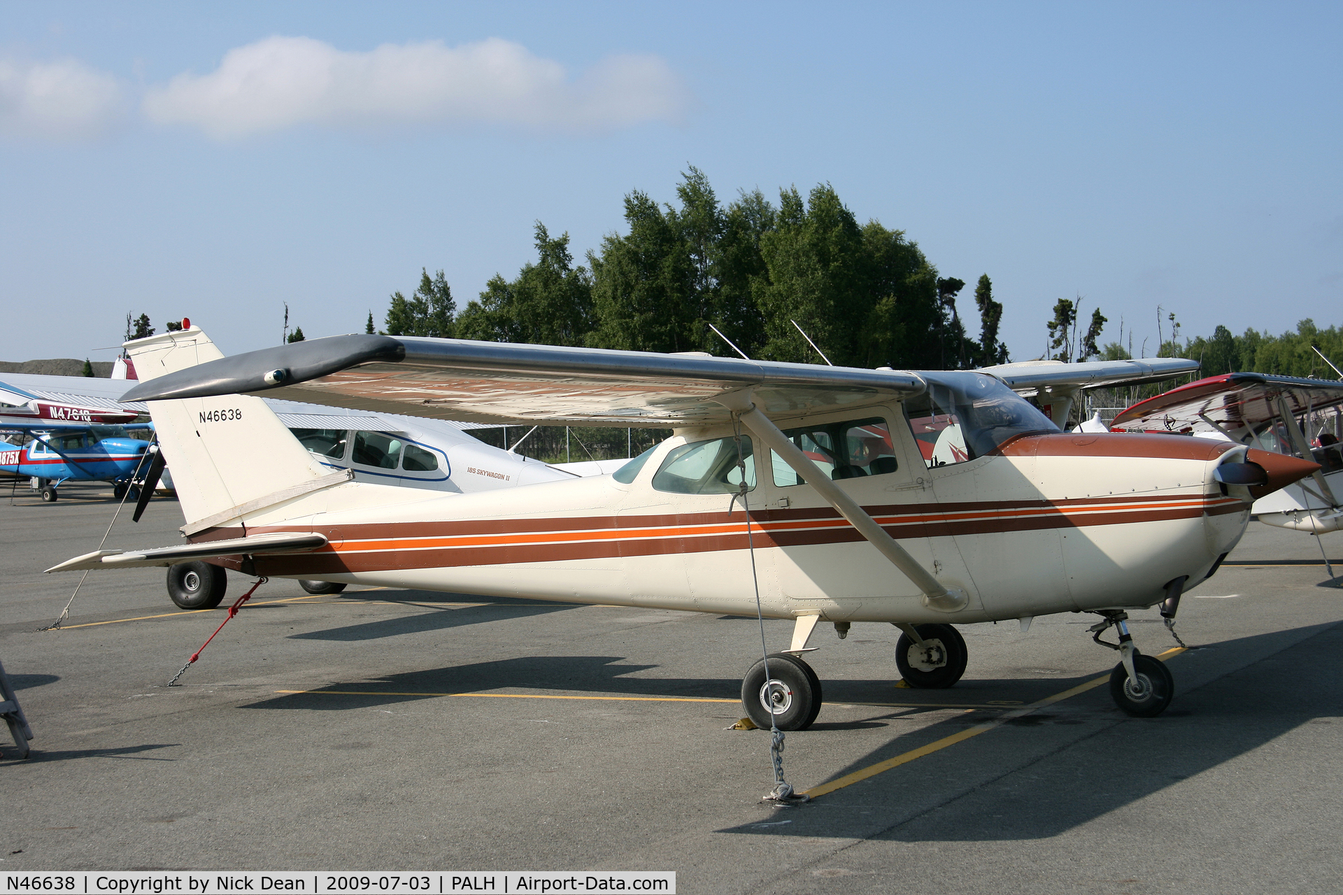 N46638, 1968 Cessna 172K Skyhawk C/N 17257401, PALH