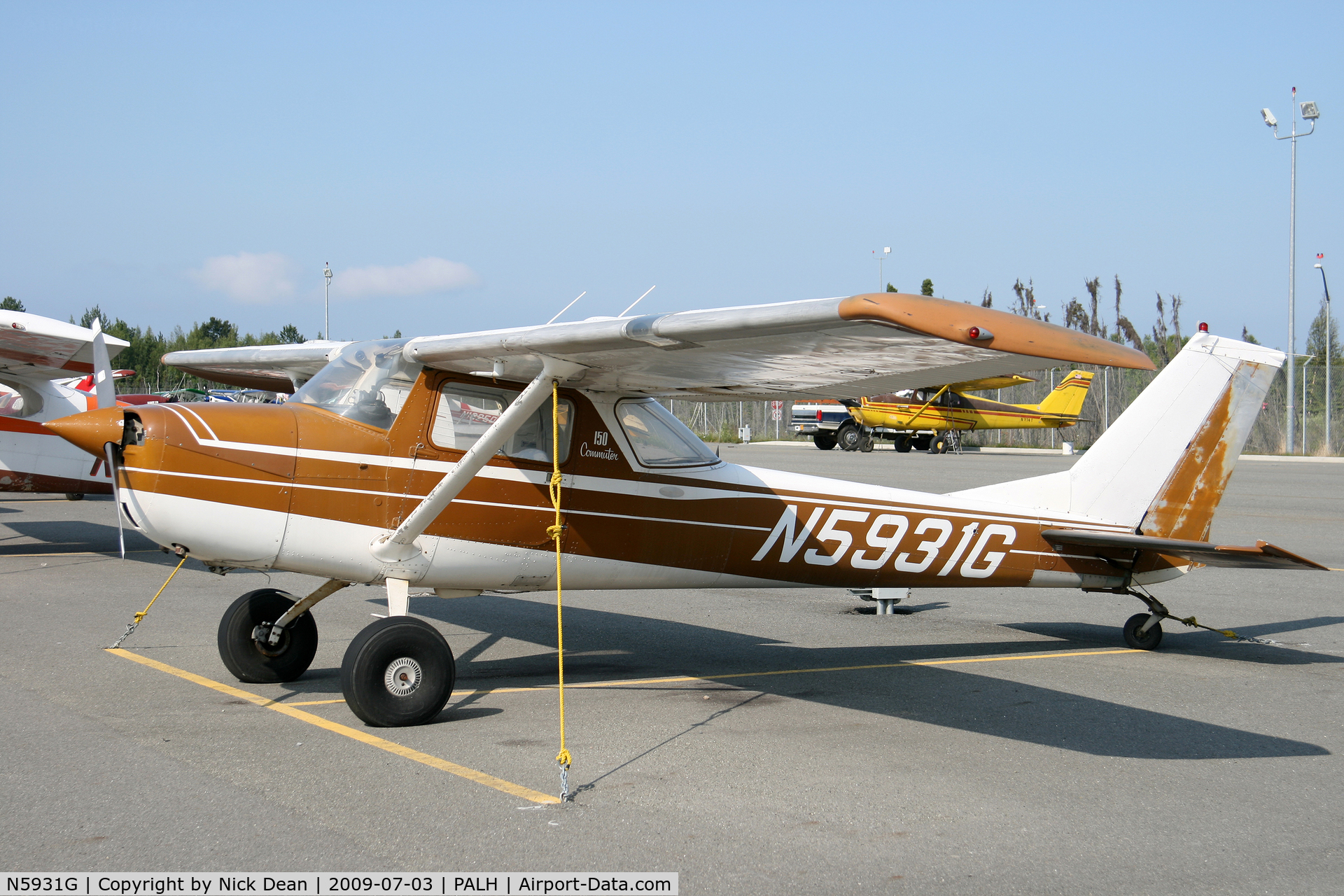 N5931G, 1969 Cessna 150K C/N 15071431, PALH