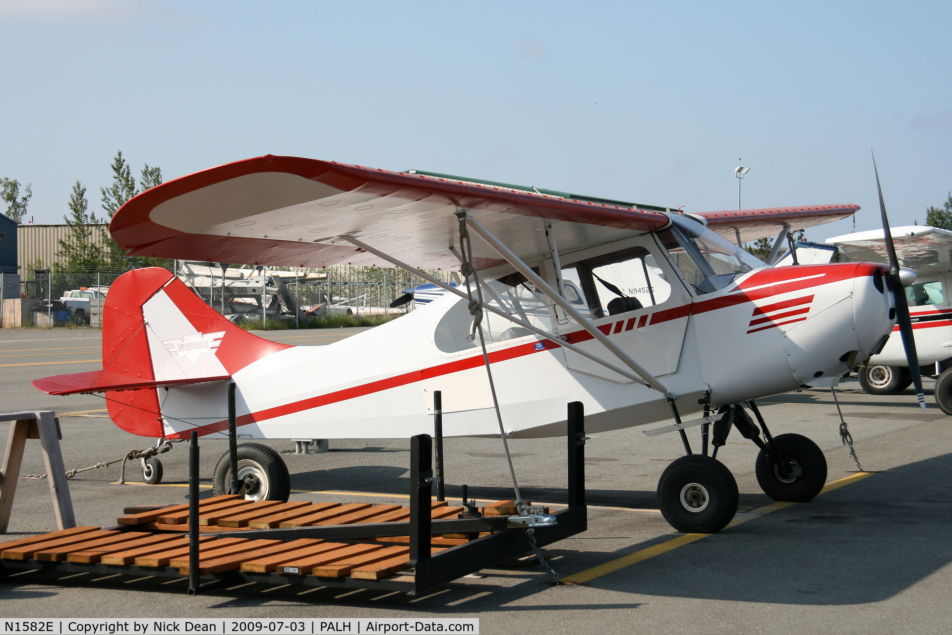 N1582E, 1946 Aeronca 7AC Champion C/N 7AC-5146, PALH